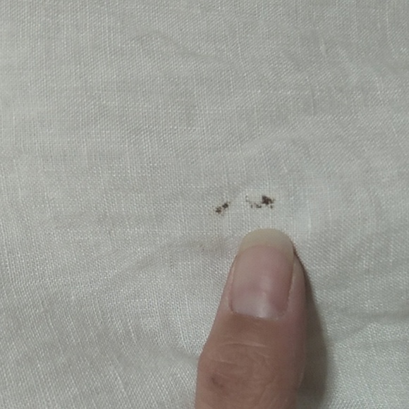 Lilly Pulitzer Linen Top Sz.M Couple Flaws (X-55 CRATE) - Picture 8 of 11